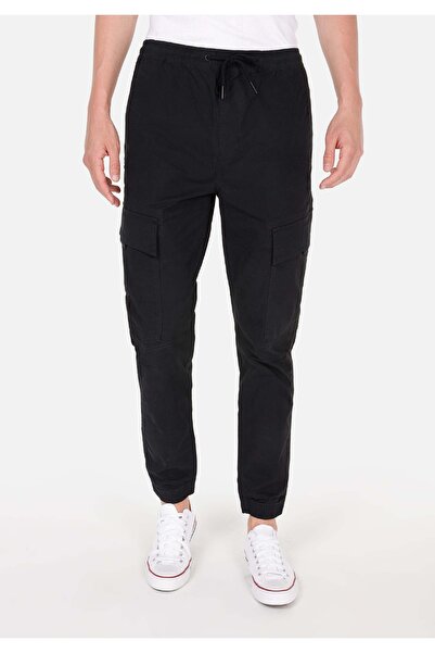 Colin's Slim Jogger Orta Bel Lastikli Paça Erkek Antrasit Pantolon