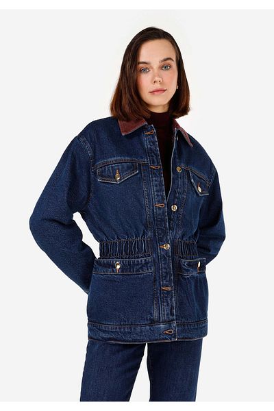 Colin's Slim Fit Women's Dark Blue Jacket