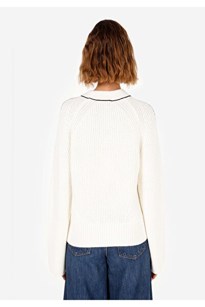 Colin's Regular Fit Yuvarlak Yaka Kadın Ekru Kazak