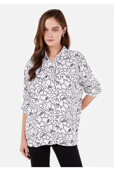 Colin's White Women's Shirt U.Sleeve
