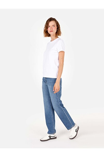 Colin's Straight Fit Kadın Siyah Jean Pantolon