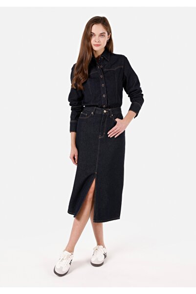 Colin's Mavi Kadın Gömlek U.kol