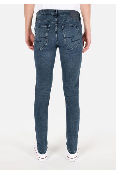 Colin's Slim Fit Low Waist Slim Leg Blue Men's Pants Cl1071331