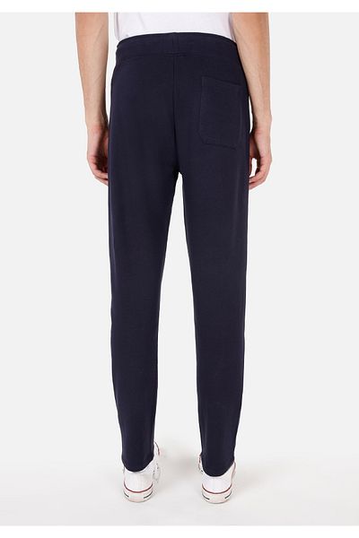 Colin's Slim Fit Mid Waist Plain Men's Navy Blue Sweatpants