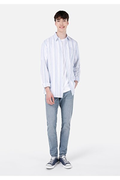 Colin's Slim Fit Düşük Bel Dar Paça Erkek İndigo Jean Pantolon