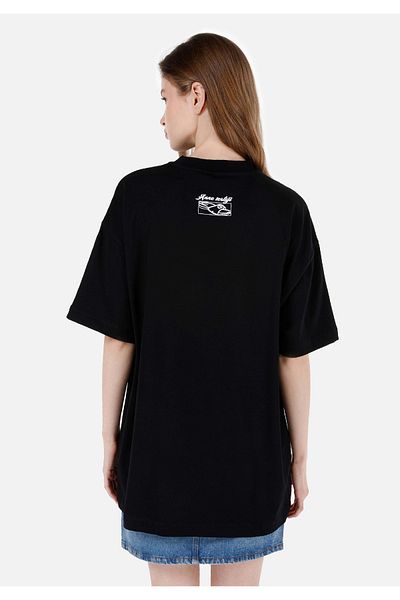 Colin's Lilseb Slogan Unisex Black T-Shirt