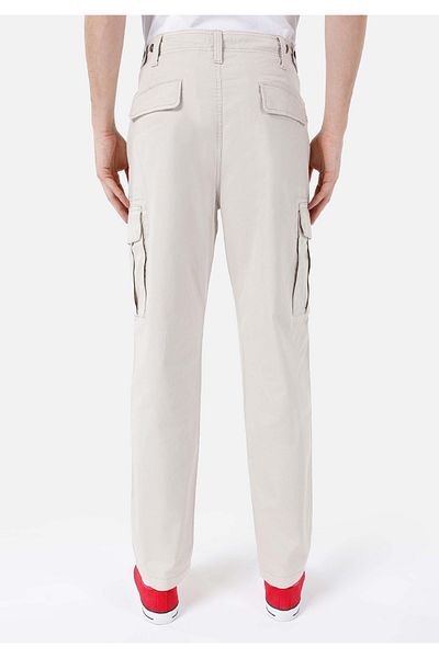 Colin's Regular Fit Mid Waist Straight Leg Men's Beige Trousers