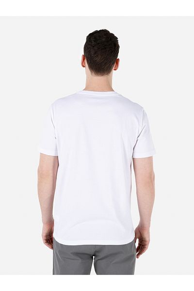 Colin's Men's White T-Shirt - Sleeves