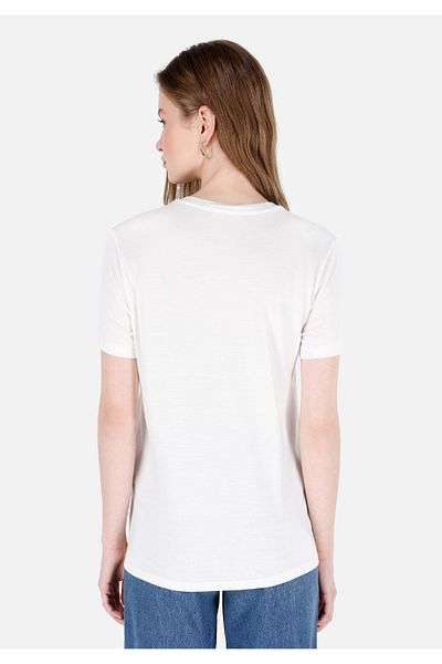 Colin's White Women's T-Shirt Sleeve