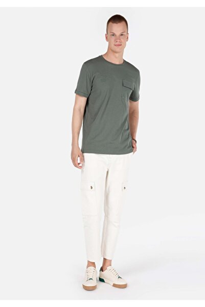 Colin's Ανδρικό Πράσινο Tshirt - Με Μανίκια