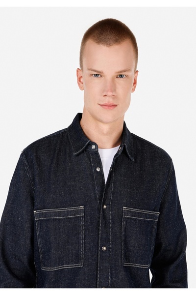 Colin's Mavi Erkek Gömlek U.kol