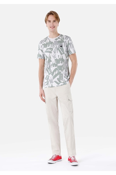 Colin's Regular Fit Orta Bel Düz Paça Erkek Bej Pantolon
