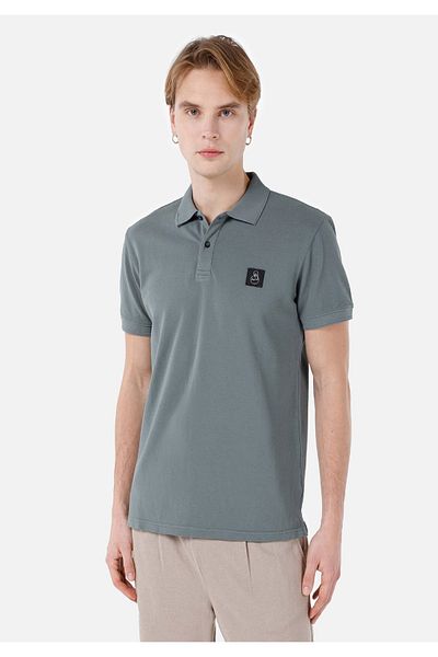 Colin's Green Men's Polo Sleeve