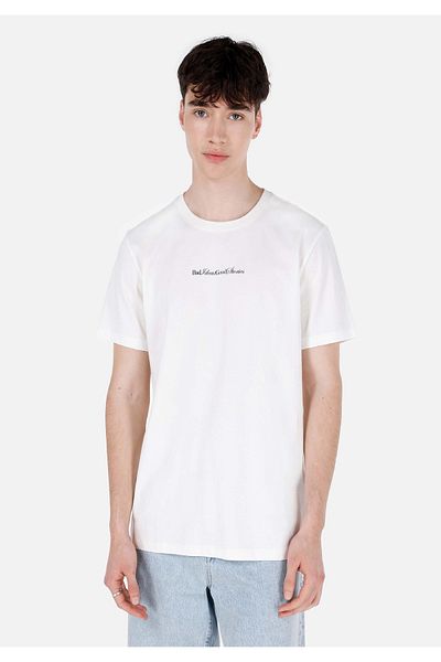 Colin's Regular Fit Round Neck Plain Men's White Short Sleeve T-Shirt
