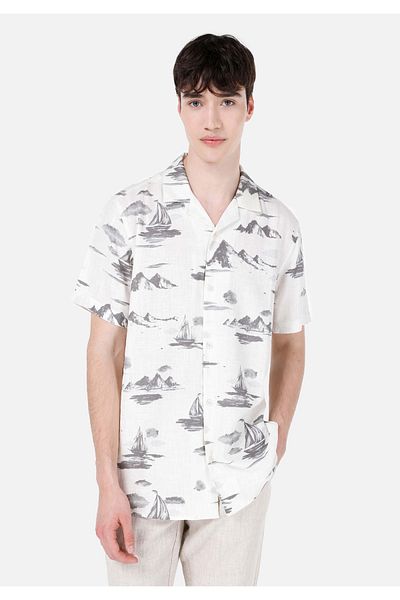 Colin's Men's White Shirt - Sleeves