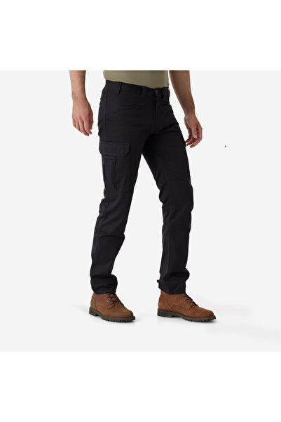 Decathlon Solognac Erkek Kargo Avcı Pantolonu - Siyah - Avcılık ve Doğa Gözle...