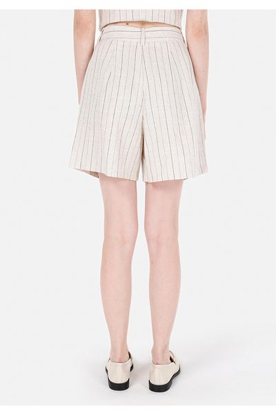 Colin's Regular Fit Low Waist Women's Ecru Shorts