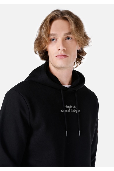 Colin's Regular Fit Erkek Siyah Sweatshirt