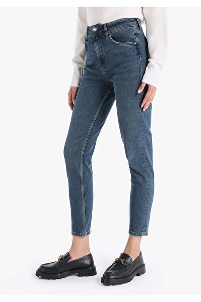 Colin's Mom Fit Kadın İndigo Jean Pantolon