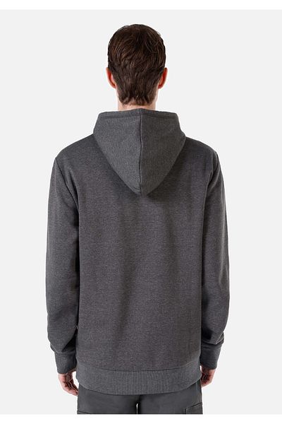 Colin's Regular Fit Men's Anthracite Text Printed Sweatshirt