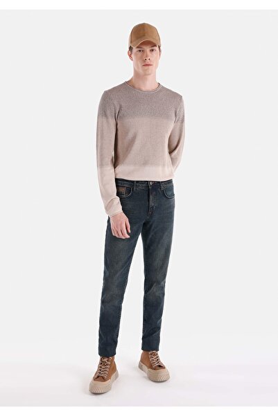 Colin's Slim Fit Yüksek Bel Dar Paça Erkek İndigo Jean Pantolon