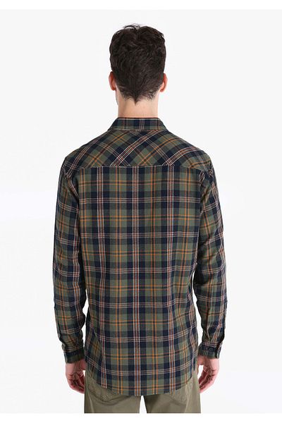 Colin's Men's Green U.Sleeve Shirt