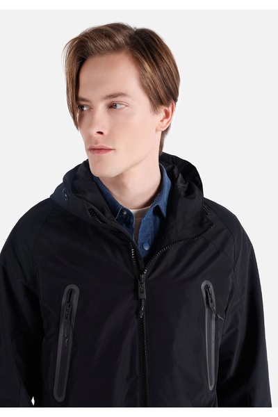 Colin's Regular Fit Erkek Siyah Kaban