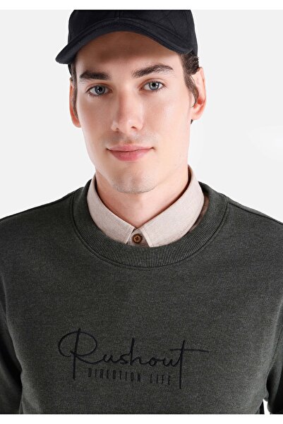 Colin's Regular Fit Erkek Yeşil Sweatshirt