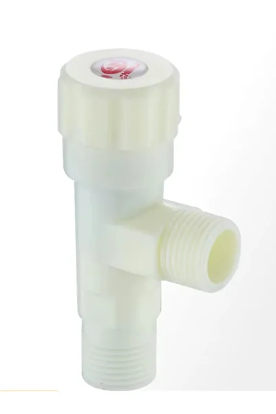 TAFASSELL 3 Pieces 1/2 Inch Angle Valve PVC Valves for Wall Mounted Plumbing