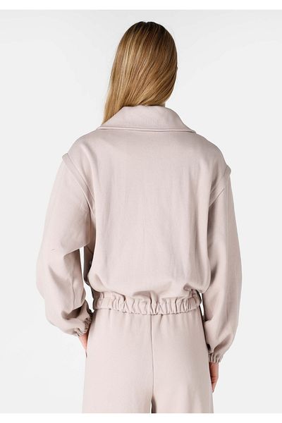 Colin's Beige Regular Fit Bomber Women's Jacket - Zippered