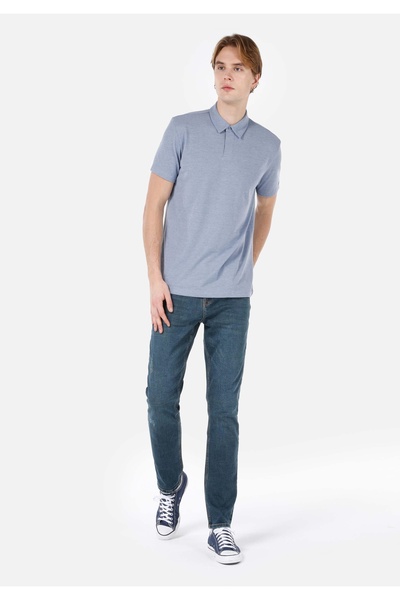 Colin's Straight Fit Düşük Bel Düz Paça Erkek İndigo Jean Pantolon