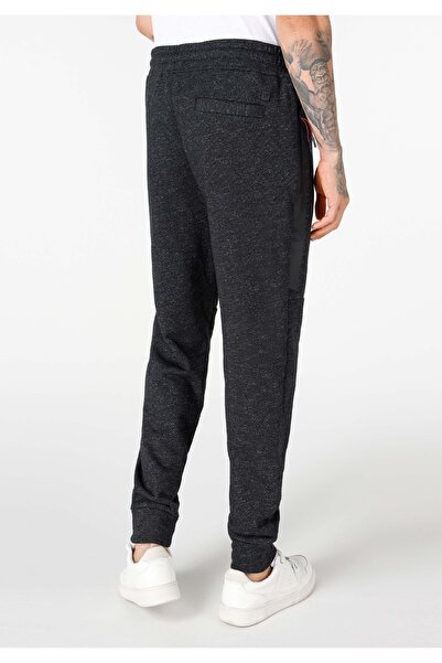 Colin's Ανδρικό ανθρακί ίσιο παντελόνι Slim Fit στη μέση