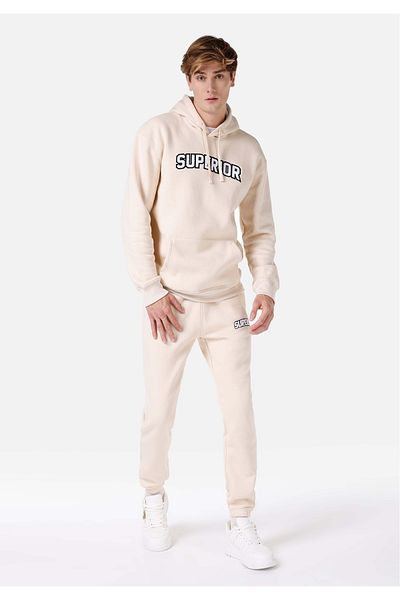 Colin's Regular Fit Mid Waist Men's Beige Sweatpants
