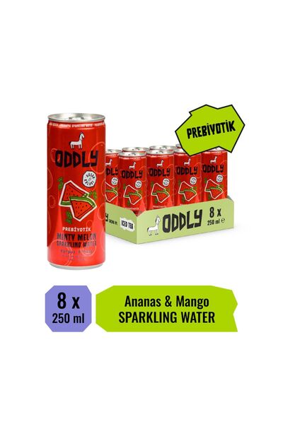 ODDLY MINTY MELON KARPUZ NANE KUTU 250 ML X 8 ADET