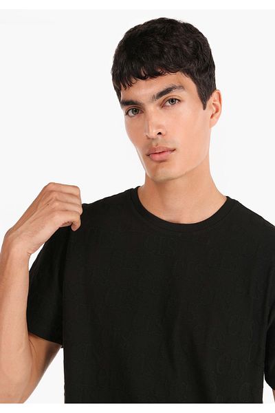 Colin's Black Men's T-shirt Sleeve