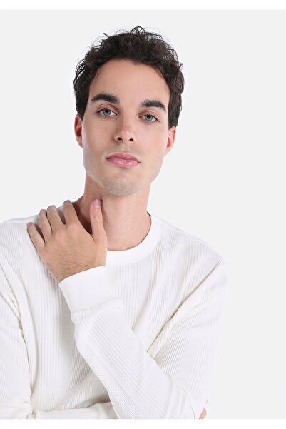 Colin's Ανδρικό μακρυμάνικο μπλουζάκι με στρογγυλή λαιμόκοψη κανονική εφαρμογή