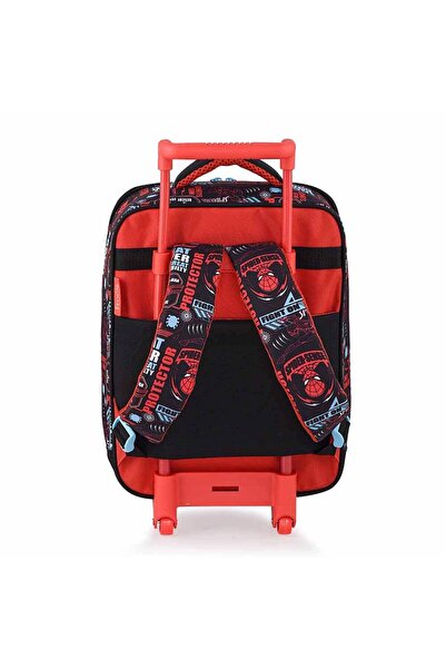 SPIDERMAN Kindergarten Bag with Rickshaw Boxwebst 41347