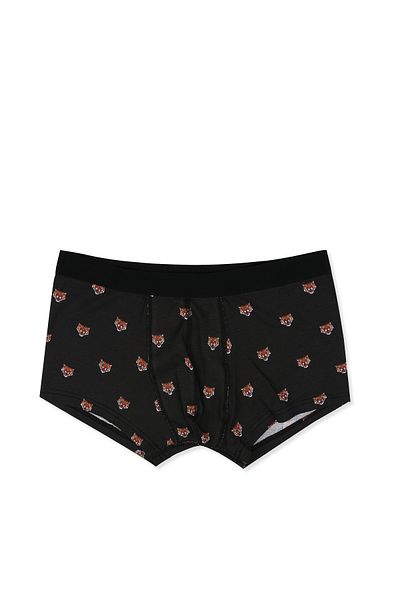Colin's Black Regular Fit Printed Men's Underwear