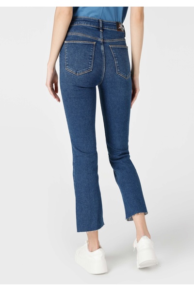 Colin's Pantaloni de blugi pentru femei, cu talie înaltă, cu picioare evazate