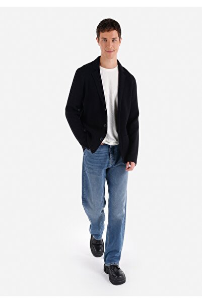 Colin's Slim Fit Erkek Siyah Hırka