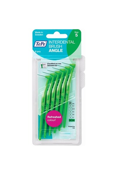 TePe Angle Arayüz Fırçası Yeşil 0.8Mm 6'Lı T122