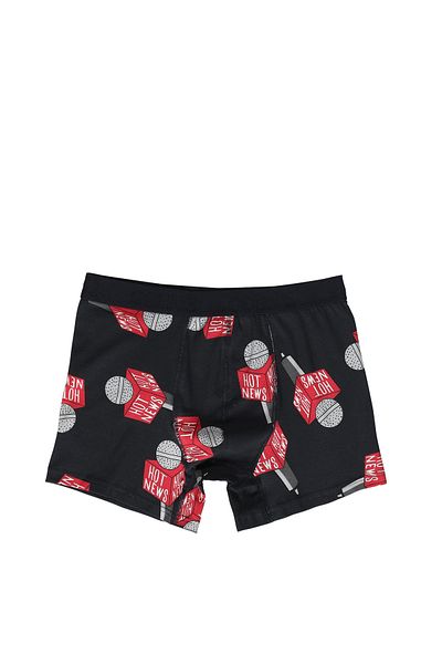 Colin's Modern Fit Printed Men's Navy Blue Boxers