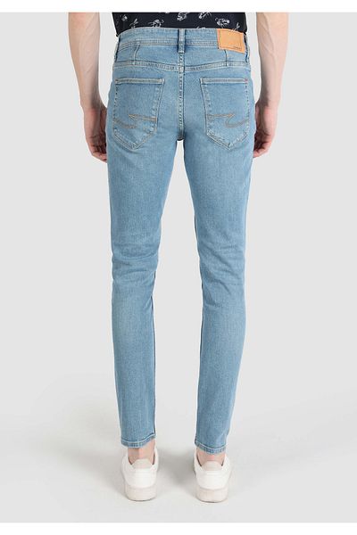 Colin's Pantaloni slim fit cu talie joasă pentru bărbați, indigo