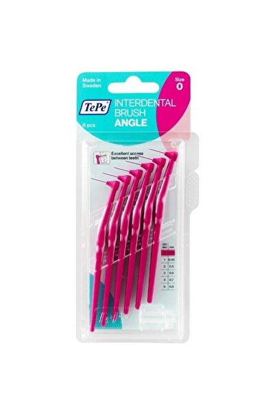 TePe Angle Arayüz Fırçası Pembe 0.4Mm 6'Lı T117