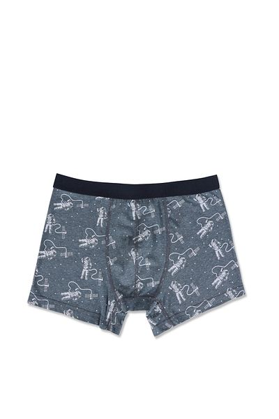 Colin's Boxer albastru pentru bărbați cu potrivire modernă