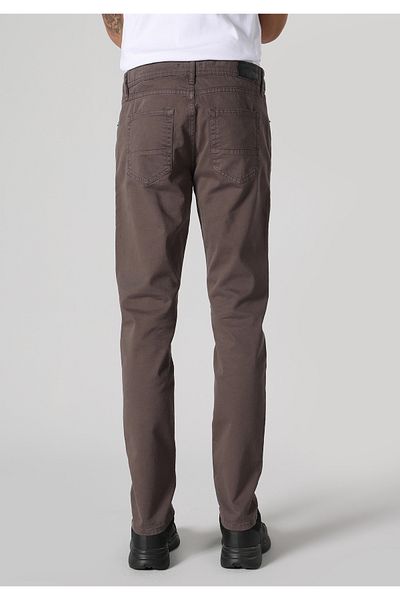 Colin's Straight Fit Low Waist Straight Leg Men's Anthracite Trousers