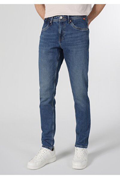 Colin's Ανδρικό παντελόνι Indigo Jean Slim Fit με στενό πόδι