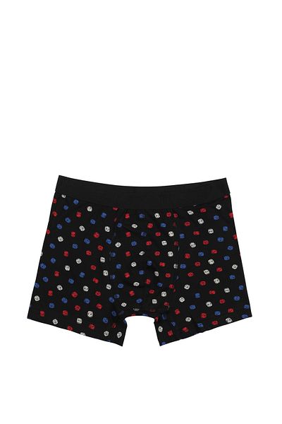 Colin's Boxeri negri pentru bărbați cu imprimeu modern