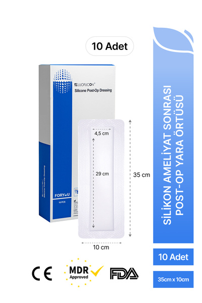luofucon Post-Op Ameliyat Sonrası Dikiş,Yara ve Kesiler İçin-Steril,SuGeçirme...