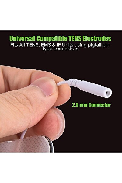 Dr.Flexi Kablolu Ems Tens Cihazı Elektrotu Pedi 5x5 cm 4lü